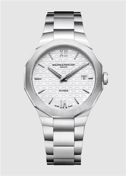 Orologio Baume & Mercier Uomo Riviera in Acciaio M0A10845 - M0A10845